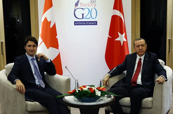 ابراز تمایل ترودو برای نزدیک شدن هر چه بیشتر به ترکیه